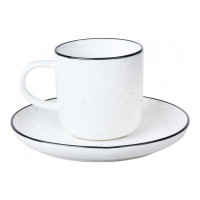 Пара чайная Riverside, 250 мл, фарфор, белый, WALMER, Великобритания_00812230042780024743.jpg