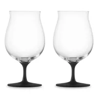 Набор из 2- х бокалов для крафтового пива, 520 мл, черная ножка, хрустальное стекло, серия Craft Beer Experts, EISCH, Германия, 