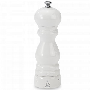 Деревянная мельница для перца 18 см, белая лакированная, серия Paris Laque Blanc, PEUGEOT, Франция, PEUGEOT (Франция)