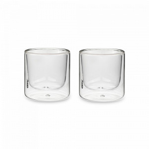 Набор термостаканов MIRA, 2 предмета, 80 мл, боросиликатное стекло, прозрачный, GEFU, Германия, GEFU (Германия)