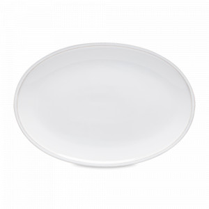 Блюдо овальное White, 33 х 23 см, керамика, белый, серия Friso, COSTA NOVA, Португалия, Friso COSTA NOVA