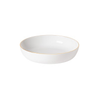 Тарелка для пасты White Gold, 21 см, фарфор, белый, серия Resonance, COSTA NOVA, Португалия_00823910065551712138.jpg