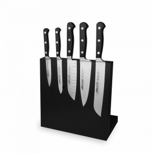 Набор из 5-ти кухонных ножей на подставке из дуба, серия Clasica, ARCOS, Испания, Набор ножей накири