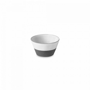 Соусник  White/Grey, 9 см, 120 мл, керамика, белый, серый, серия Plano, COSTA NOVA, Португалия, Соусники