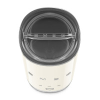 Вспениватель молока, 180 мл, нержавеющая сталь, пластик, кремовый, SMEG, Италия_00820080044141457183.jpg