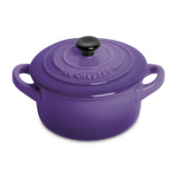 Керамический кокот, объем: 0,25 л, диаметр: 10 см, материал: керамика, цвет: фиолетовый, LE CREUSET, Франция