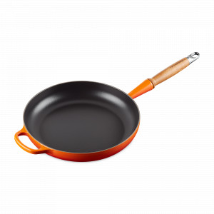 Сковорода , 28 см, чугун, оранжевый, серия Flame, LE CREUSET, Франция, LE CREUSET (Франция)