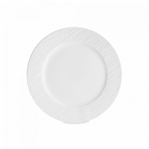 Тарелка закусочная, 20.5 см, фарфор, белый, серия Rock, HOME &amp; STYLE, Китай, HOME & STYLE (Италия)