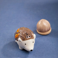 Набор из солонки и перечницы «Ёжик и Орех», керамика, декор, серия Осенние дары, DECOR DE TABLE, Россия_00818470056463142182.jpg
