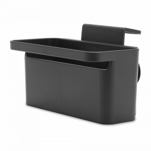 Органайзер для раковины, 17,1 х 12,7 х 10,6 см, пластик, серый, серия Sink Side, BRABANTIA, Бельгия, Органайзеры для раковины