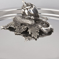 Кастрюля из нержавеющей стали, 8 л, диаметр 26 см, высота 15 см, крышка с посеребренной декорированной ручкой, серия Opus Prima, RUFFONI, Италия_00776410072808248612.jpg