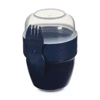 Ланч-бокс круглый, 515 мл, пластик, серия Renew, SISTEMA, Новая Зеландия, 