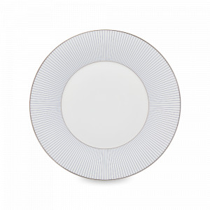 Тарелка закусочная, 23 см, костяной фарфор, белый, декор, серия J Conran P/Stripe, WEDGWOOD, Великобритания, Красивые тарелки для сервировки