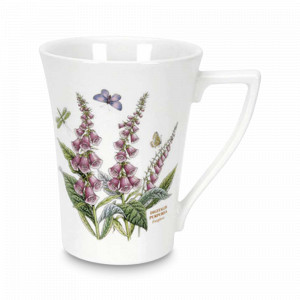 Кружка «Наперстянка», 280 мл, фаянс, белый, декор, серия Botanic Garden, PORTMEIRION, Великобритания, PORTMEIRION (Великобритания)