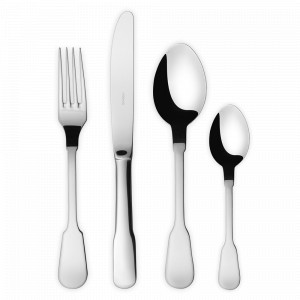 Набор столовых приборов на 6 персон, 24 предмета, стальной, серия Mono, HERDMAR, Португалия, HERDMAR (Португалия)