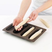 Набор для приготовления хлеба, 3 предмета, силикон, коричневый, серия Bread Maker, LEKUE, Испания_00817020063251567549.jpg