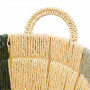 Корзина плетеная овальная Bodhran Sage, размер M, шпагат, металл, бежевый, зеленый, серия Ethnic, TKANO, Россия_00819920053798717769.jpg
