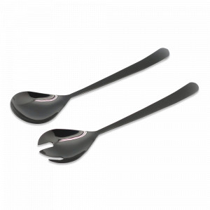 Набор для салата, 2 предмета, 23 см, сталь, серия Oslo Black, HERDMAR, Португалия, HERDMAR (Португалия)