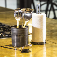Подставка для кухонных принадлежностей, металл, 13,5 х 14,5 см, серия Industrial Kitchen, KITCHEN CRAFT, Великобритания_00807690049660488898.jpg