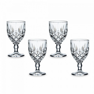 Набор из 4-х рюмок, 57 мл, хрустальное стекло, серия Noblesse, NACHTMANN, Германия, Рюмки-лафитники