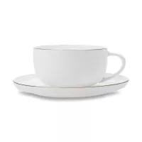 Чашка чайная с блюдцем, 300 мл, фарфор, белый, серия Кашемир, MAXWELL WILLIAMS, Австралия, 