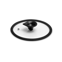 Крышка стеклянная , 20 см, стекло, алюминий, серия K360, LUCHETTI, Китай