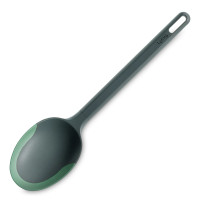 Ложка сервировочная, 29 см, силикон, зеленый, серия Essential, LEKUE, Испания