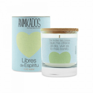 Ароматическая свеча «Холодная вода», в стеклянном стакане, воск, AMBIENTAIR, Испания, Ароматы для дома