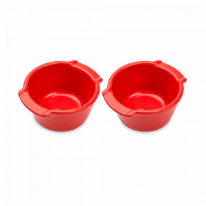 Набор из 2-х рамекинов, 11 см, 200 мл, керамика, красный, серия Red, PEUGEOT CERAMIC, Франция, Скидка до -35% на PEUGEOT CERAMIC