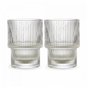 Набор из 2-х стаканов, 200 мл, стекло, прозрачный, SMART SOLUTIONS, Россия, Наборы стаканов