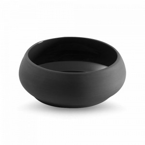 Салатник ONYX, 14 см, 500 мл, керамика, черный, серия Bahia, GUY DEGRENNE, Франция, Салатники из керамики