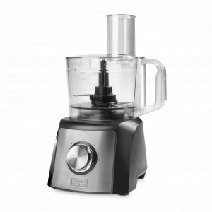 Комбайн кухонный, 1,5 л, нержавеющая сталь, пластик, черный/стальной, BLACK+DECKER, США, BLACK+DECKER (США)