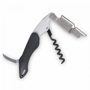 Штопор рычажный 3 в 1, нержавеющая сталь, пластик, серия Bar Craft, HOMEFEEL, Россия, Штопоры