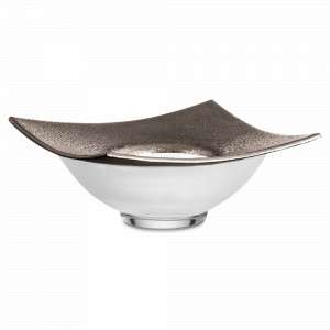 Чаша охлаждающая для подачи икры (2 предмета), 22 см, платиновый, серия Stargate, EISCH, Германия, EISCH (Германия)