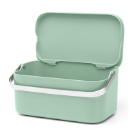 Контейнер для пищевых отходов, 22.1 х 12.7 х 10.7 см, пластик, мятный, серия Sink Side, BRABANTIA, Бельгия_00812680049873125528.jpg