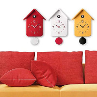 Часы настенные QQ, 24,8 х 12 х 39 см, пластик ABS, механизм, белый, серия Home, GUZZINI, Италия_00810140054190304570.jpg