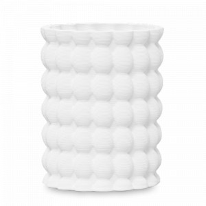 Ваза настольная Пузырьки, 30 см, керамика, белый, серия Vases, DECOR DE TABLE, Россия, Вазы DECOR DE TABLE