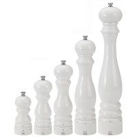 Деревянная солонка-мельница, 22 см, белая лакированная, серия Paris Laque Blanc, PEUGEOT, Франция_00776270042942862975.jpg