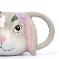 Кружка , 520 мл, керамика, серый, декор, серия Brown Rabbit, ANNA LAFARG, Китай_00822230085195868433.jpg