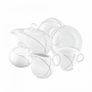 Сервиз чайный на 6 персон, 21 предмет, серия Trio Highline, SELTMANN, Германия, SELTMANN WEIDEN (Германия)