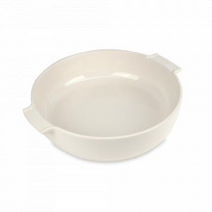 Форма круглая для запекания, 27 см, 2.1 л, керамика, кремовый, серия Ecru, PEUGEOT CERAMIC, Франция, PEUGEOT CERAMIC (Франция)