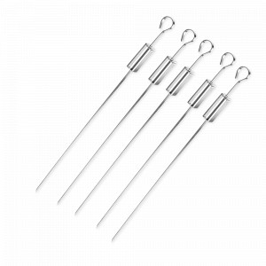 Шампур BBQ, 5 штук, 32 см, нержавеющая сталь, GEFU, Германия, Аксессуары для гриля