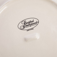 Тарелка обеденная «Лисички», диаметр: 27 см, материал: керамика, цвет: декор, серия Сосновый лес, Certified International, США_00806730062881202059.jpg