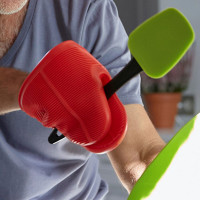 Прихватка - варежка для духовки, силикон, зеленый, LEKUE, Испания_00819240053009507223.jpg