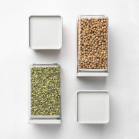 Набор из 4-х контейнеров для сыпучих продуктов, пластик, светло-серый, серия Tasty+, BRABANTIA, Бельгия_00801470061429169440.jpg