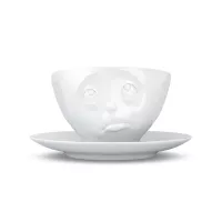 Пара чайная, 200 мл, фарфор, белый, серия Oh please, TASSEN, Германия, 