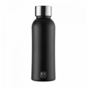 Термос Antracite, 1.5 л, нержавеющая сталь 18/10, черный матовый, серия B Bottle Twin, BUGATTI, Италия, НОВИНКИ