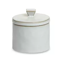 Емкость для хранения Cream, 220 мл, каменная керамика, кремовый, ROOMERS TABLEWARE, Нидерланды, 