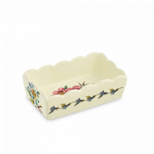 Органайзер для чайных пакетиков, 17 х 10 см, керамика, декор, серия Petali Di Primavera, NUOVA CER, Италия, Полезные мелочи
