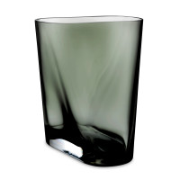 Ваза Инка, 20 см, хрусталь, дымчатая, NUDE GLASS, Турция